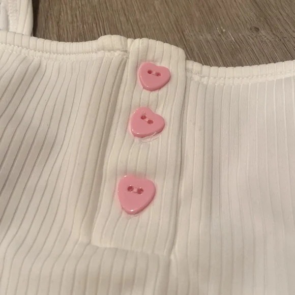 NWT Stoney Clover Lane Target White Ribbed One Piece Bathing Suit - Picture 3 of 6